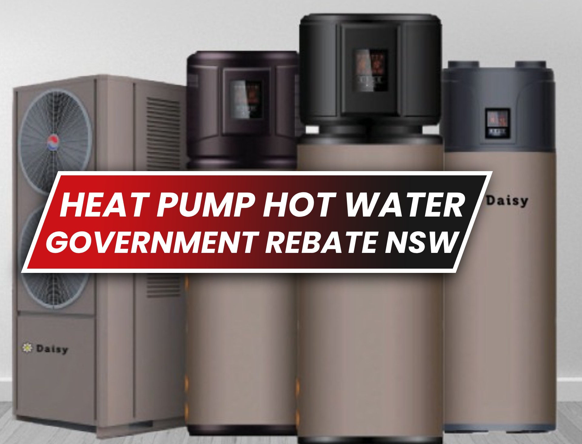 Heat Pump Hot Water Government Rebate NSW