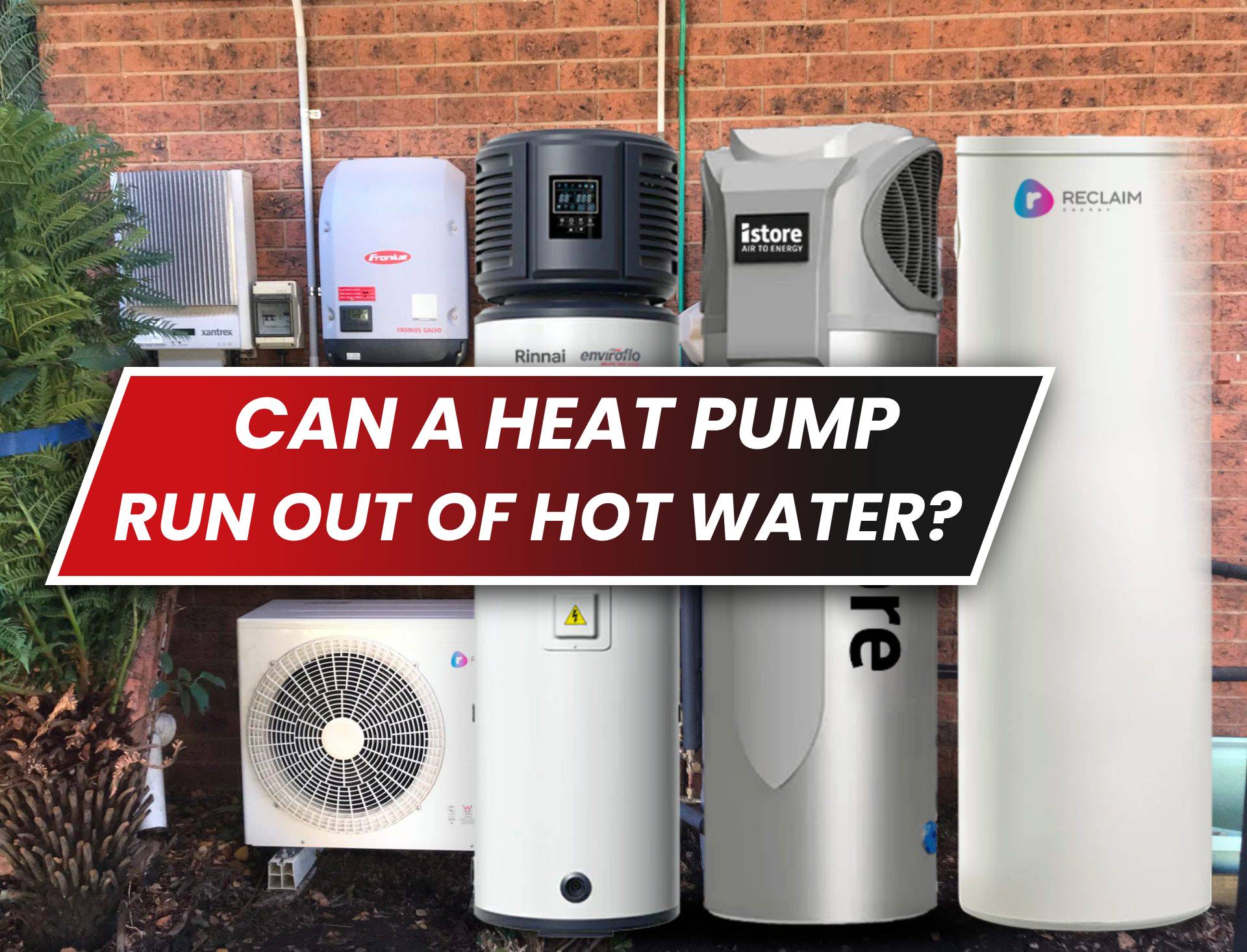 Can You Run Out of Hot Water With a Heat Pump?