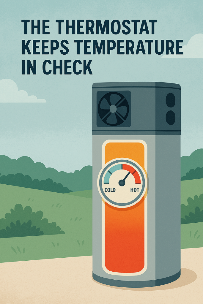 the role of thermostat in heat pump water heater