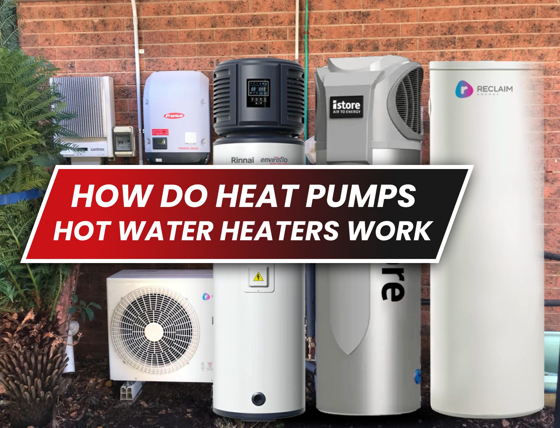 how does a heat pump water heater works