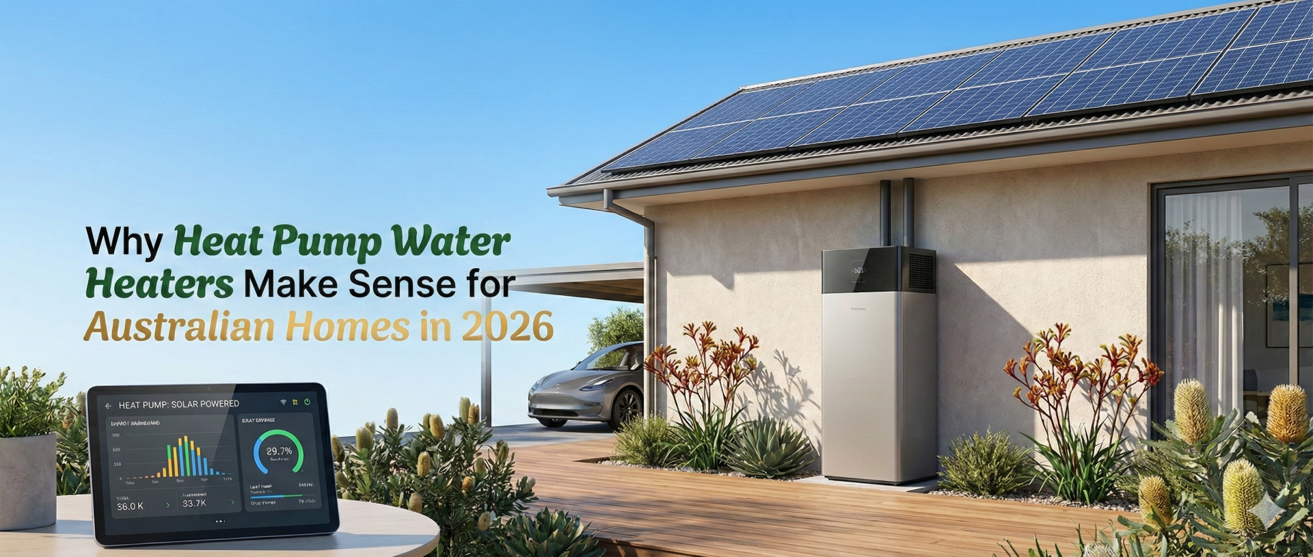 Why Heat Pump Water Heaters Make Sense for Australian Homes in 2026?